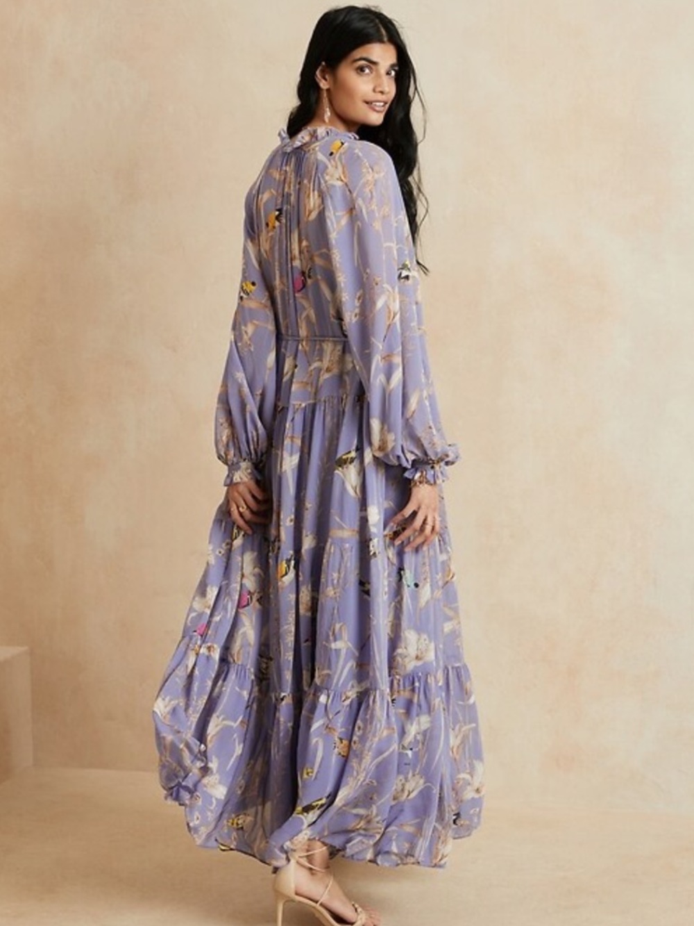 Banana Republic Maxi tiered dress
